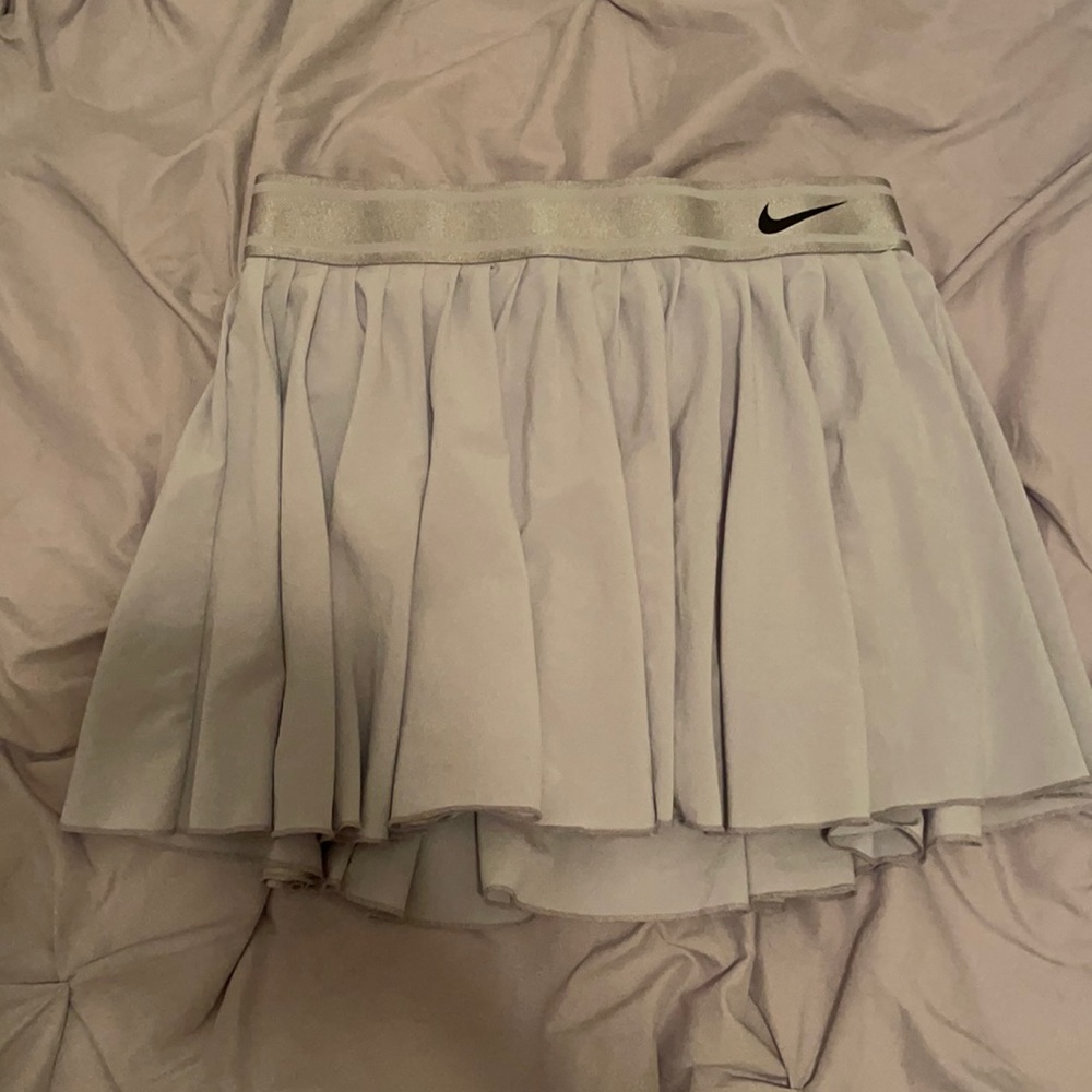 lavender pleated tennis skirt
